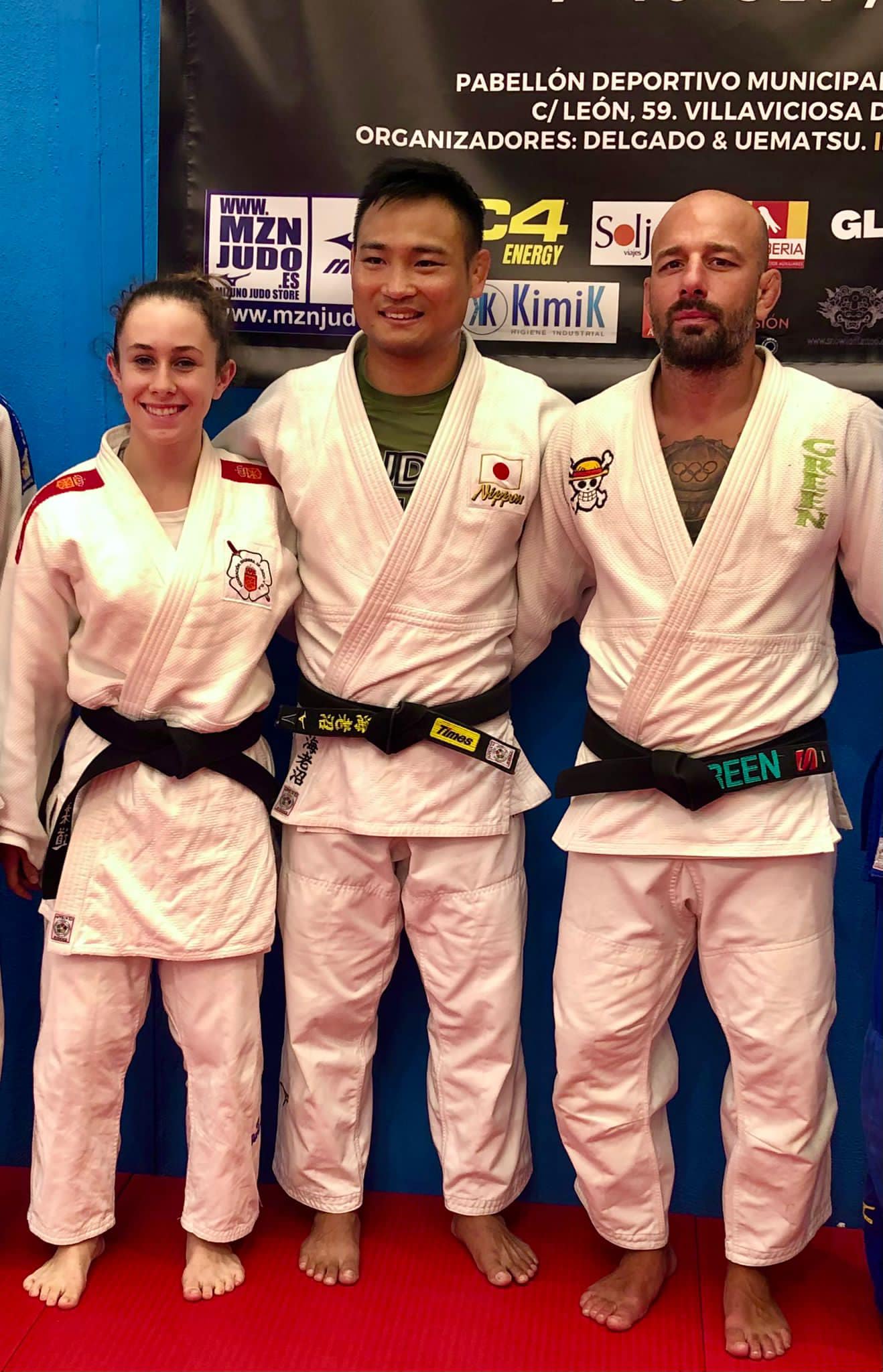 Representación Navarra en el curso impartido por Shohei ONO. Madrid 09-09-23